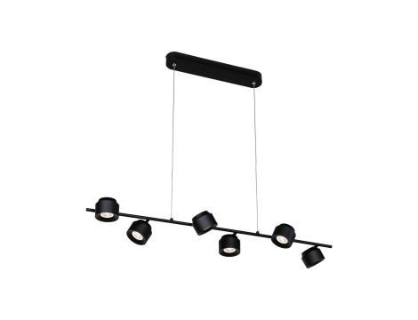 Lampa wisząca PURIC PANE LED 6x4.5W 3-STEP DIM  2700K 230V czarny / metal - 2