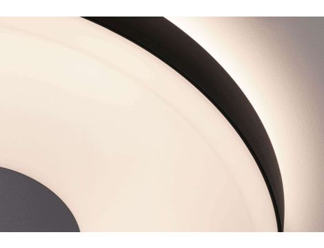 Plafoniera PURIC PANE LED SH Zigbee 16W DIM 2700K 400mm 230V czarny / szary /metal - 4