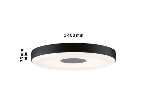 Plafoniera PURIC PANE LED SH Zigbee 16W DIM 2700K 400mm 230V czarny / szary /metal - 5