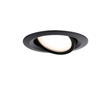 Oprawa do wbudowania NOVA LED PLUS DIM wychylna 6W 470lm 93mm 2700K IP65 230V  czarny matowy