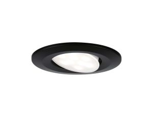 Oprawa do wbudowania CALLA LED 6W 500lm okrągła wychylna 4000K IP65 230V czarny matowy