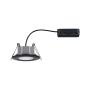 Oprawa do wbudowania CALLA LED 6W 500lm okrągła wychylna 4000K IP65 230V czarny matowy - 5