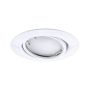 Oprawa do wbudowania wychylna LED SH Zigbee 3.0 Base 90 mm 3x4,9W, 3x430lm DIM 3000K 230 V biała / metal - 4