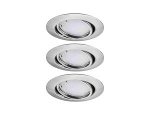Oprawa do wbudowania wychylna LED SH Zigbee 3.0 Base 90 mm 3x4,9W, 3x430lm DIM 3000K 230 V żelazo szczotkowane / metal - image 2