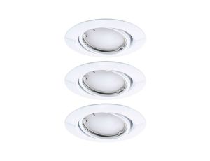 Oprawa do wbudowania wychylna LED SH Zigbee 3.0 Base RGBW 90 mm 3x4,9W, 3x420lm DIM 3000K 230 V biały / metal - image 2