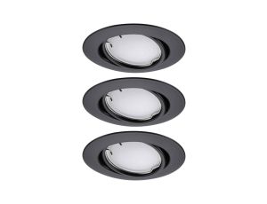 Oprawa do wbudowania wychylna LED SH Zigbee 3.0 Base RGBW 90 mm 3x4,9W, 3x420lm DIM 3000K 230 V czarny / metal - image 2