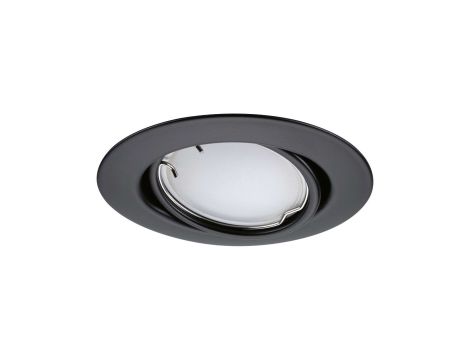 Oprawa do wbudowania wychylna LED SH Zigbee 3.0 Base RGBW 90 mm 3x4,9W, 3x420lm DIM 3000K 230 V czarny / metal - 3