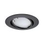 Oprawa do wbudowania wychylna LED SH Zigbee 3.0 Base RGBW 90 mm 3x4,9W, 3x420lm DIM 3000K 230 V czarny / metal - 4