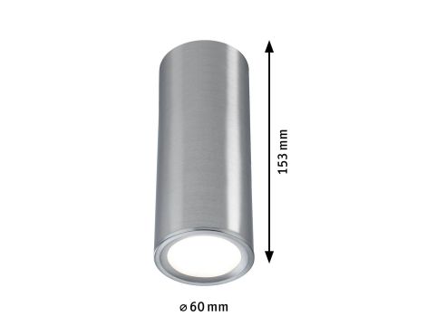Oprawa sufitowa BAREEL LED 6W 470lm 3Step DIM 2700K 230V żelazo szczotkowane / metal - 6