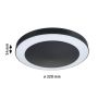 Plafoniera CIRCULA  14W SH Zigbee 2200-3000K IP44 230V antracyt / tworzywo sztuczne - 7