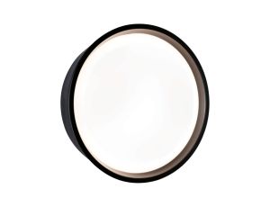 Plafoniera PLATOMO LED 14.5W 1200lm 180mm okrągła IP44 3000K 230V czarny / tworzywo sztuczne