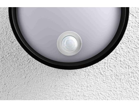 Plafoniera PLATOMO LED 14.5W 1200lm DIM + zmierzchu 180mm okrągła IP44 3000K 230V czarny / tworzywo sztuczne - 4