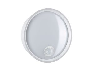 Plafoniera PLATOMO LED 14.5W 1200lm DIM + zmierzchu 180mm okrągła IP44 3000K 230V biały / tworzywo sztuczne - image 2