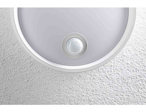 Plafoniera PLATOMO LED 14.5W 1200lm DIM + zmierzchu 180mm okrągła IP44 3000K 230V biały / tworzywo sztuczne - 4