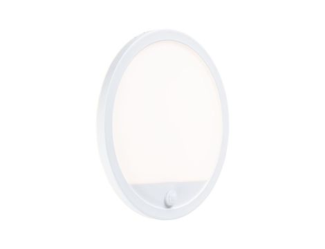 Plafoniera LAMINA LED 14W okrągła PIR 2200K- 3000K IP44 230V biały / tworzywo sztuczne - 3