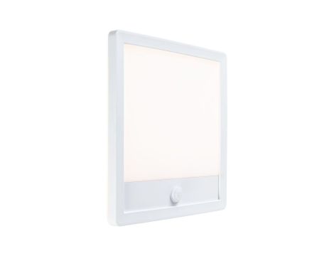 Plafoniera LAMINA LED 14W kwadratowa  PIR 2200K- 3000K IP44 230V biały / tworzywo sztuczne - 3
