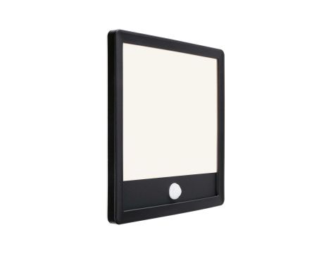 Plafoniera LAMINA LED 14W kwadratowa PIR 2200K- 3000K IP44 230V czarny / tworzywo sztuczne - 3