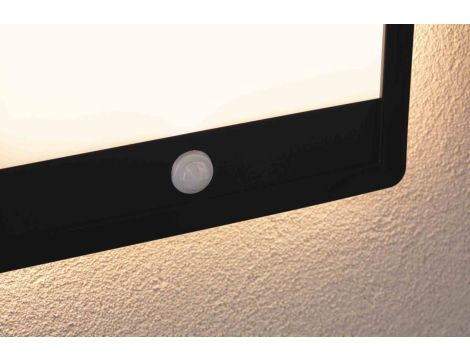 Plafoniera LAMINA LED 14W kwadratowa PIR 2200K- 3000K IP44 230V czarny / tworzywo sztuczne - 6