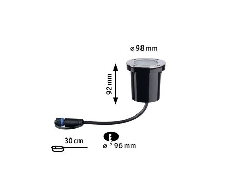 Oprawa dogruntowa Plug & Shine FLOOR 4.5W 2200K IP67 24V szary/ aluminium - 6