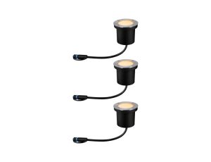 Oprawa dogruntowa Plug & Shine FLOOR zestaw 3x4.5W 2200K IP67 24V antracyt / stal nierdzewna - image 2