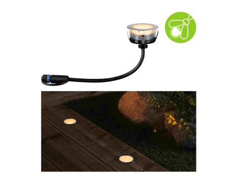 Oprawa wpuszczana Plug & Shine FLOOR 2W 2200K IP67 24V srebrny - 5