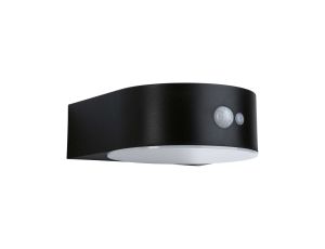 Oprawa elewacyjna EILEEN LED solar PIR 300lm 2200K IP44 czarny / tworzywo sztuczne - image 2