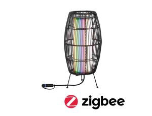Oprawa ogrodowa Plug & Shine KOSZ BOHO 400mm SH Zigbee 3.2W RGBW IP44 24V czarny / metal - image 2