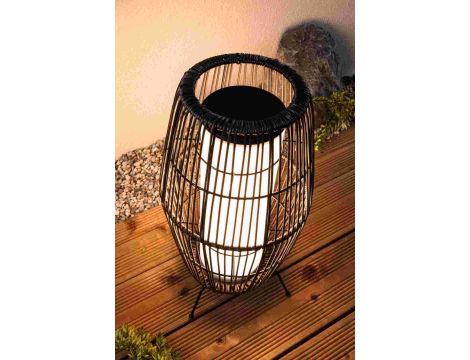 Oprawa ogrodowa Plug & Shine KOSZ BOHO 400mm SH Zigbee 3.2W RGBW IP44 24V czarny / metal - 3