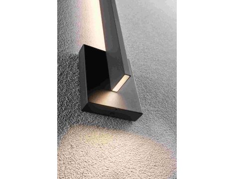 Oprawa elewacyjna LEVKA LED 13.5W 3000K IP44 230V antracyt / aluminium - 2