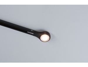 Oprawa URail LED DIM zaślepka 1x5,3W 2700K 230V czarny mat / metal - image 2