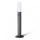 Lampa ogrodowa z czujnikiem ruchu i zmierzchu Steinel GL 65 S LED 8,5W 3000K 575lm IP44 IK03 230V  antracyt / aluminium