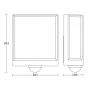 Lampa elewacyjna z czujnikiem ruchu i zmierzchu Steinel L 40 SC LED iHF Bluetooth Mesh Connect 12,9W 3000K 1057lm IP54 IK03 230V antracyt / aluminium - 5