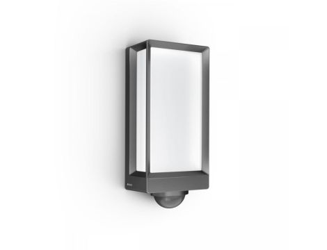 Lampa elewacyjna z czujnikiem ruchu i zmierzchu Steinel L 42 SC LED iHF Bluetooth Mesh Connect 13W 3000K 1010lm IP54 IK03 230V antracyt / aluminium - 2