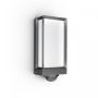 Lampa elewacyjna z czujnikiem ruchu i zmierzchu Steinel L 42 SC LED iHF Bluetooth Mesh Connect 13W 3000K 1010lm IP54 IK03 230V antracyt / aluminium - 3