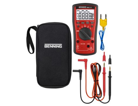 Miernik uniwersalny BENNING MM 2-3, cyfrowy z akcesoriami - 2