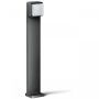 Oprawa ogrodowa z czujnikiem ruchu i zmierzchu STEINEL GL 85 SC 900  iHF Bluetooth Mesh 9,W 655lm 3000K IP44 IK03 230V antracyt / aluminium - 2