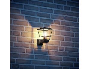 Lampa elewacyjna bez czujnika Steinel L10  PIR max.15W E27 IP44 IK03 230V czarna / tworzywo sztuczne - image 2