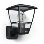 Lampa elewacyjna  bez czujnika Steinel L10  PIR max.15W E27 IP44 IK03 230V czarna / tworzywo sztuczne - 2