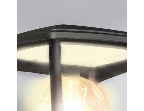 Lampa elewacyjna z czujnikiem ruchu i zmierzchu Steinel L 10 S PIR max.15W E27 IP44 IK03 230V czarna / tworzywo sztuczne - 3