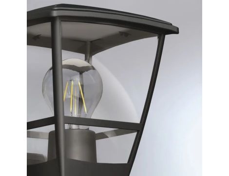 Lampa elewacyjna z czujnikiem ruchu i zmierzchu Steinel L 10 S PIR max.15W E27 IP44 IK03 230V czarna / tworzywo sztuczne - 7