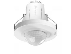 Czujnik ruchu i zmierzchu MD-24 COM1 podtynkowy z łapkami IP20 okrągły biały