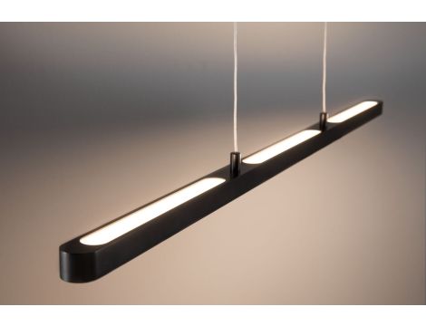 Lampa wisząca LENTO LED DIM SH Zigbee 3x15.5W 3x2100lm 230V czarny mat / aluminium - 5