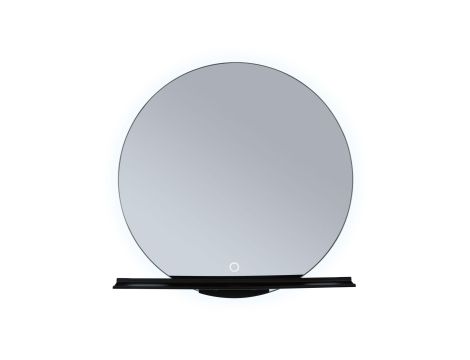 Lustro łazienkowe z półką MIRO LED 11W 500lm 2700/4000/6500K 500mm IP44 230V czarny mat / lustro / metal - 3