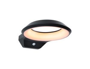 Oprawa elewacyjna ANELA LED PIR 12W 700lm 2200K IP44 230V antracyt aluminium - image 2