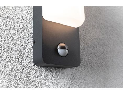 Oprawa elewacyjna BONNIE LED PIR 8.5W 560lm 2200-3000K IP44 230V antracyt aluminium - 5