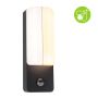 Oprawa elewacyjna BONNIE LED PIR 8.5W 560lm 2200-3000K IP44 230V antracyt aluminium - 2