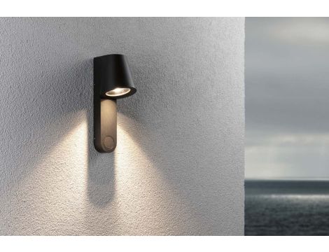 Oprawa elewacyjna CAISSA LED 9W 700lm 3000K IP44 antracyt / aluminium - 3