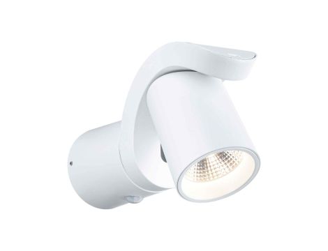 Oprawa elewacyjna CUFF LED 10W 700lm 3000K IP44 230V biały aluminium