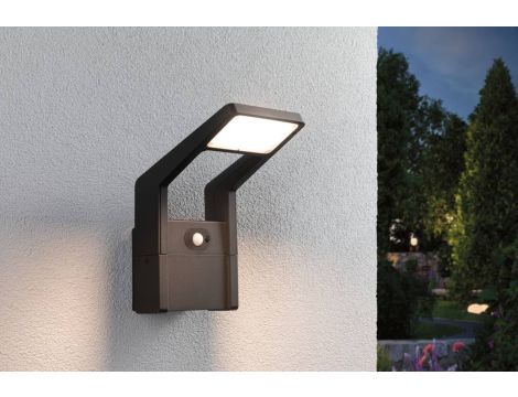 Oprawa elewacyjna JUNTEA LED PIR 11W 900lm 3000K IP44 230V antracyt / aluminium - 3