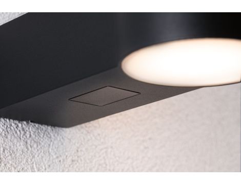 Oprawa elewacyjna SIENNA LED PIR IHF 1X9W 1X3W 500lm 3000K IP44 230V antracyt aluminium - 3